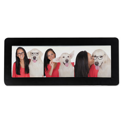 2 X 6.25 In. Magnetic Picture Frames - Black, 4 Per Pack
