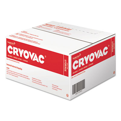 100946908 Cryovac One Gallon Storage Bag Dual Zipper