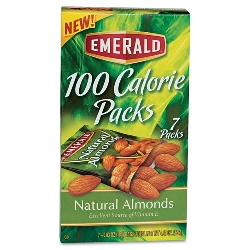 34325ct 0.63 Oz 100 Calorie Pack All Natural Almonds