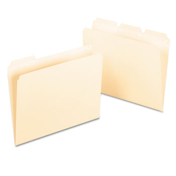 42336 Ready - Tab File Folders Letter, Manila - 50 Per Pack