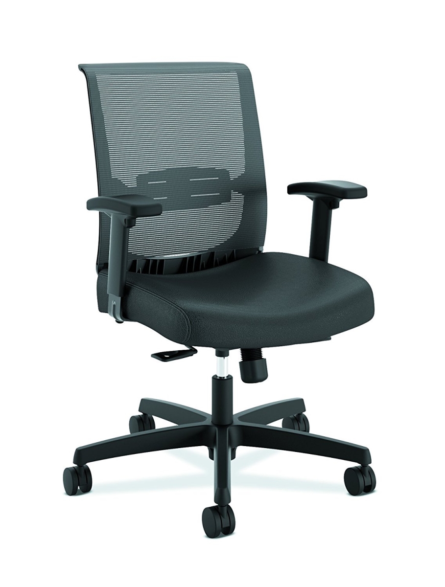 Cmy1aur10 Convergence Synchro-titl Adjustable Task Chair, Black