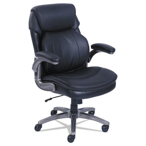 Srj48966 Mid-back Executive Chair, Black