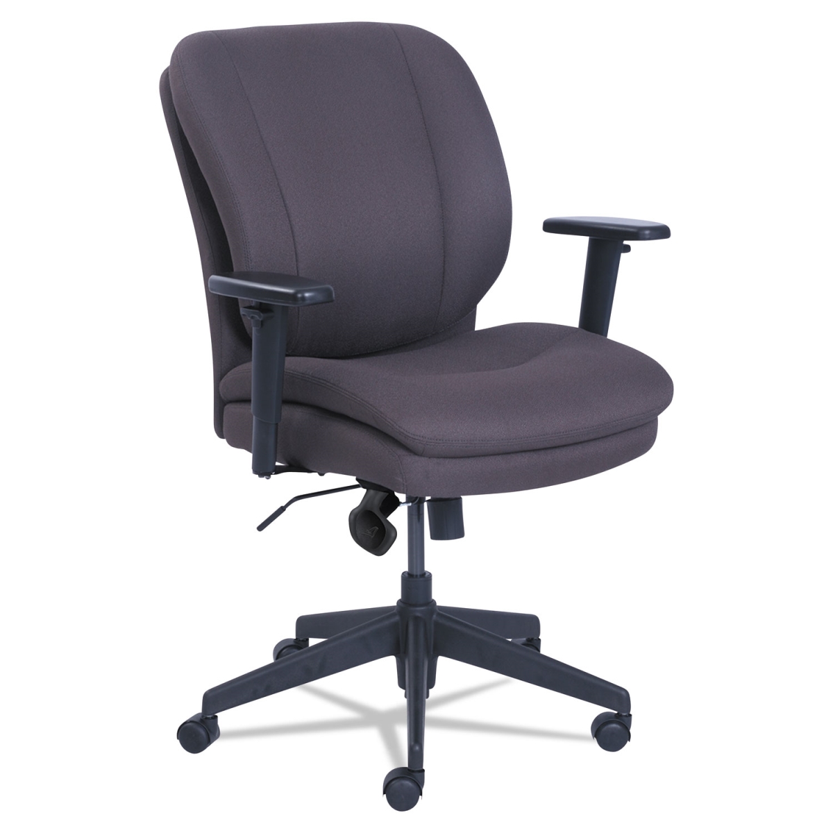 Srj48967b Cosset Ergonomic Task Chair, Gray