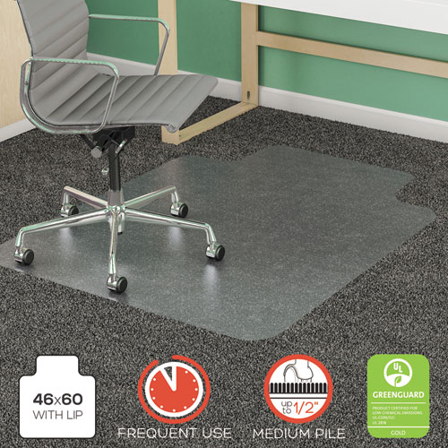 Defcm14432f 46 X 60 - 25 X 12 In. Staples Supermat Frequent Use Chair Mat, Rectangle