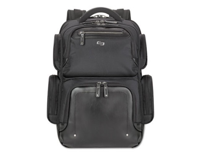Exe7504 Briefcase Backpack - Black