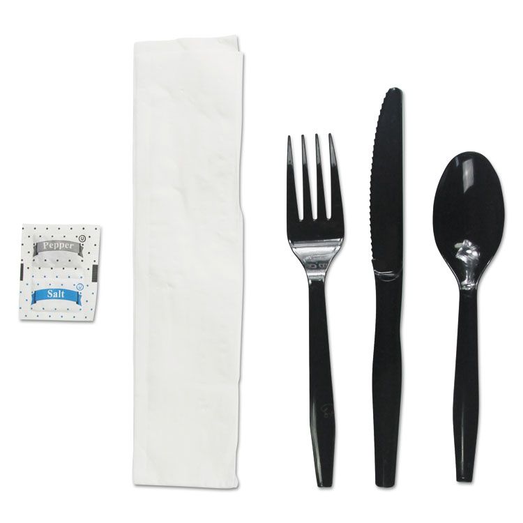 Fktnsmwpsbla Six-piece Cutlery Kit, Black