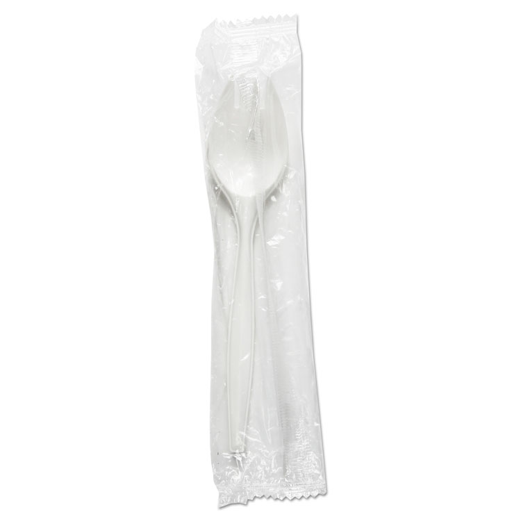 Sprkmwppwiw Mediumweight Wrapped Polypropylene Cutlery - Spork ,white