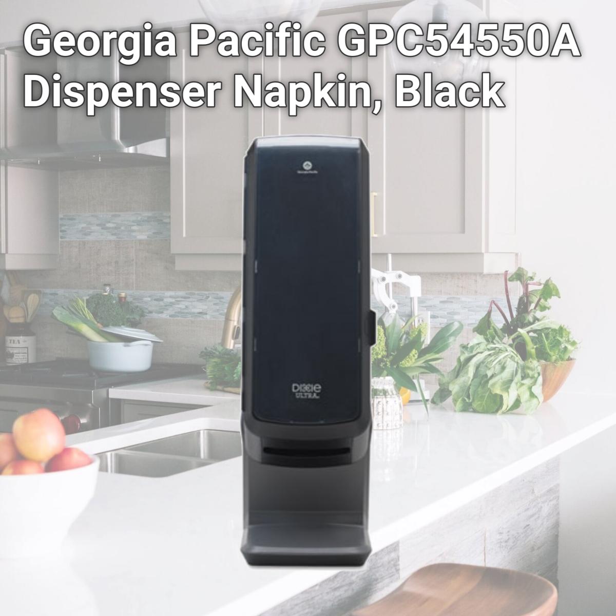 Picture of Georgia Pacific GPC54550A Dispenser Napkin, Black