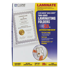Fel5744501 5 Mil Thickness Laminate Pouches, Clear