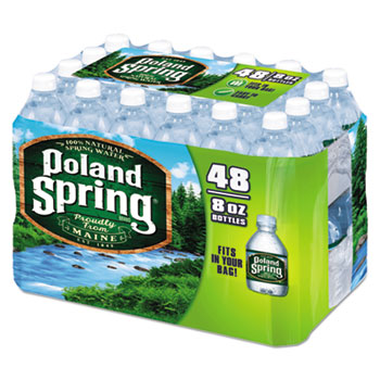 Nle100705 8 Oz Natural Spring Water Bottle