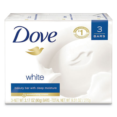 UPC 724086521395 product image for UNI04090CT 9.5 oz Bar Soap Light Scent, Pack of 3 - White | upcitemdb.com