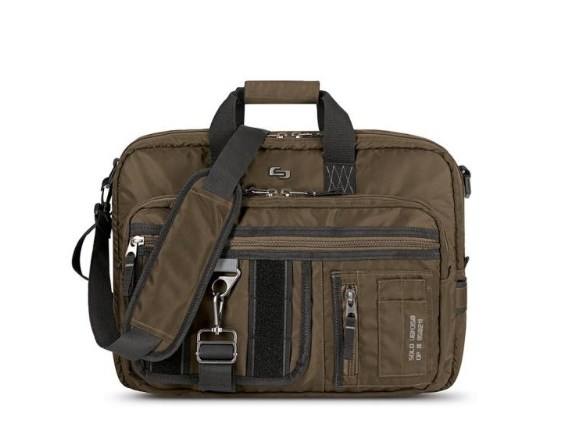 Ubn3503 15.6 In. Zone Briefcase Backpack Hybrid - Beige