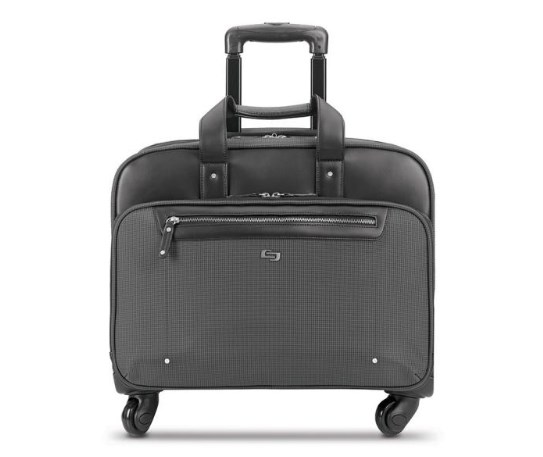 Exe95010 15.6 In. Gramercy Park Rolling Case - Gray