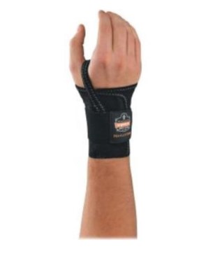 70004 Right Hand Wrist Support, Medium - Black