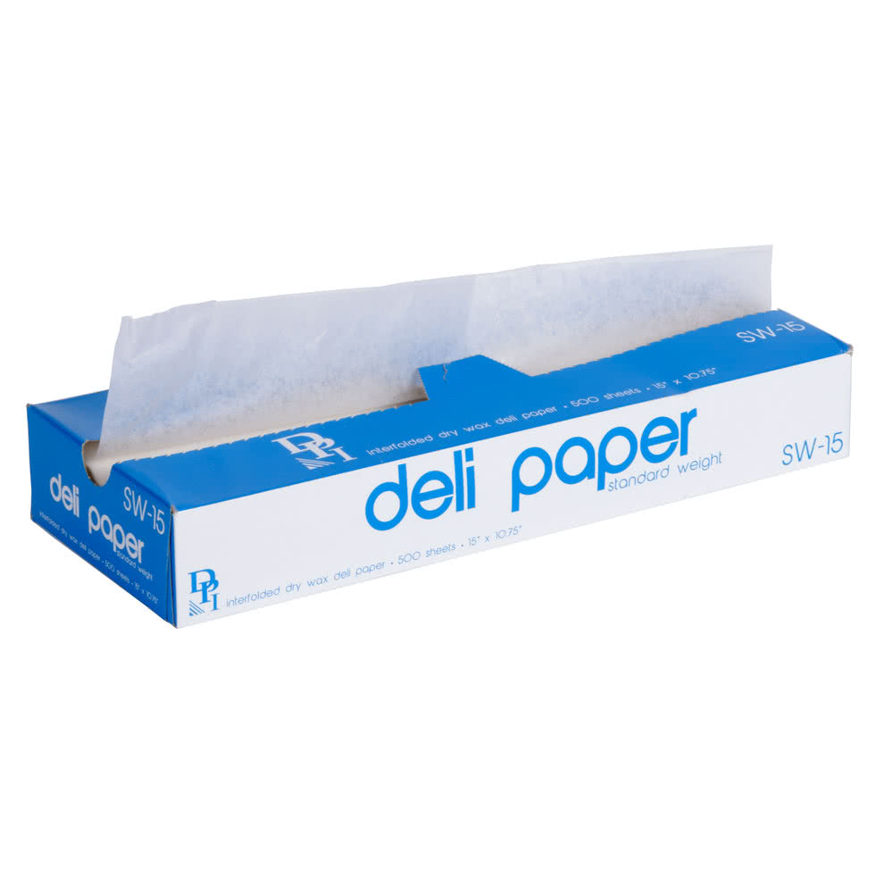 Sw15xx 15 X 10.75 In. Interfolded Deli Wrap Wax Paper