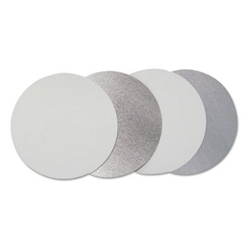 L270500 7 In. Silver Board Lids For Round Aluminum Pan