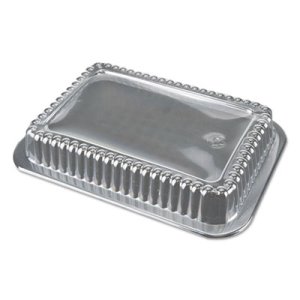 P245500 4.62 X 6.56 In. Plastic Dome Lid For Oblong Aluminum Pan, 1.5 Lbs