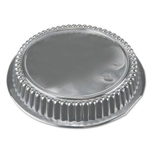 7 In. Plastic Dome Lid For Round Disposable Pan, Clear