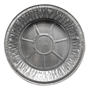 200030 9 In. Aluminum Foil Pie Pans, Silver