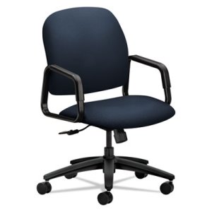 4001cu98t Solutions Seating 4000 Series Executive High-back Chair, Navy