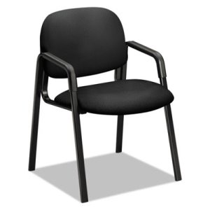 4003cu10t Solutions Seating 4000 Series Leg Base Guest Chair, Black