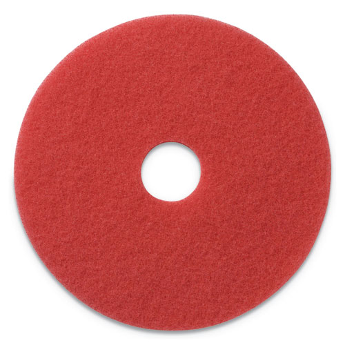 404414 14 Dia. Buffing Pads, Red