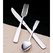 7.375 In. Colony Stainless Steel Dinner Fork Flatware, Satin
