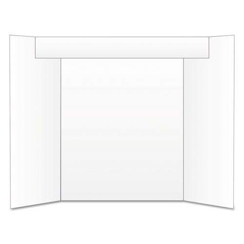 27367b 24 X 36 In. Too Cool Tri-fold Poster Board, White