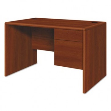 107885rco 10700 Series 0.75 In. Laminate Right Pedestal Wood Desk - Cognac, 29.5 X 48 X 30 In.