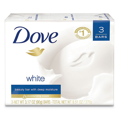 04090ct 3.17 Oz Dove Bar Soap Light Scent, White - 12 Per Case