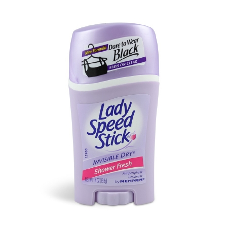 96299 1.4 Oz Lady Speed Stick Shower Fresh Invisible Dry Antiperspirant Deodorant - 12 Per Case
