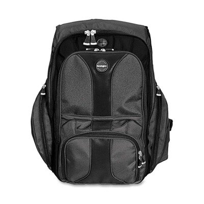 62238 Contour Laptop Backpack, Nylon, Black - 15.75 X 9 X 19.05 In.