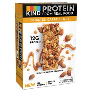 26041 1.76 Oz Toasted Caramel Nut Protein Bar