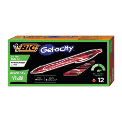 Rglcg11rd Red Gel-ocity Quick Dry Retractable Gel