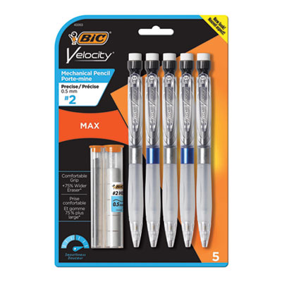 Mpmx5p51 0.5 Velocity Max Pencil - Pack Of 5