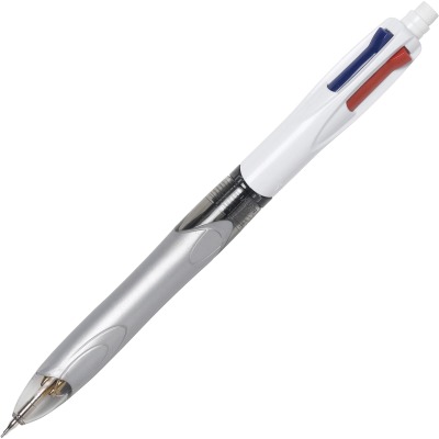 Mmlp1ast 0.7 Mm 4 Color Retractable Pen, Assorted Color