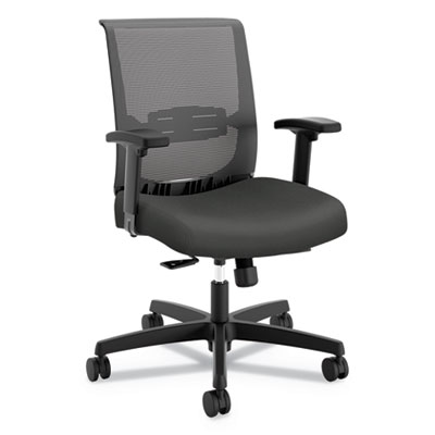 Cmy1acu19 Convergence Adjustable Task Chair, Gray & Black
