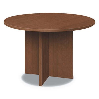 Lmc48df 48 In. Foundation Round Conference Table, Shaker Cherry
