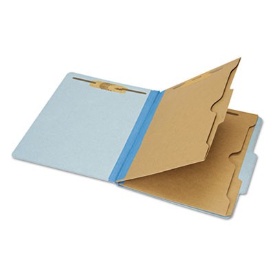 6006984 Classification Pocket Letter Folder With 6-section - Light Blue