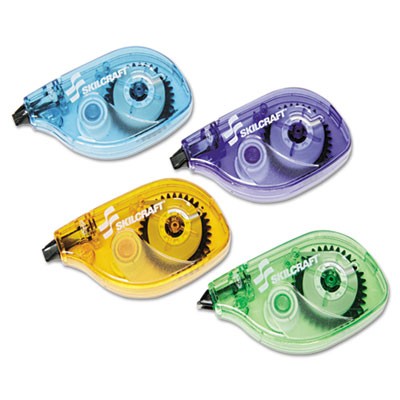 5048940 0.6 X 394 In. Single Line Correction Tape With Non Refillable