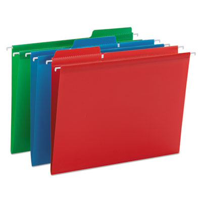 64028 0.3 Fastab Hanging Folders, Assorted Color