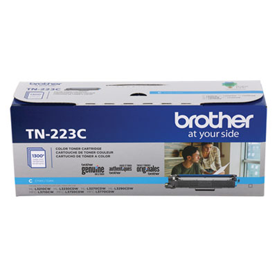 TN223C 1300 Page Yield Cyan Standard Toner Cartridge
