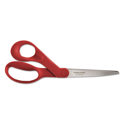 1945001001 8 X 0.3 In. Cut Our Finest Left-hand Scissors, Red