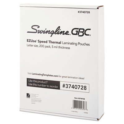 3740728 5 Ml Ezuse Thermal Laminating Pouches