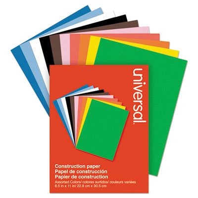 20900 9 X 12 In. Construction Paper, Assorted Color