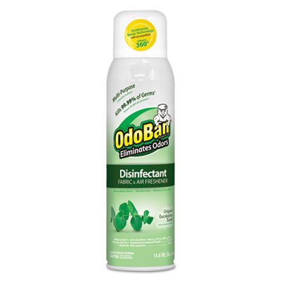 91000114aea 14 Oz Can Disinfectant-fabric & Air Freshener 360 Spray, Eucalyptus