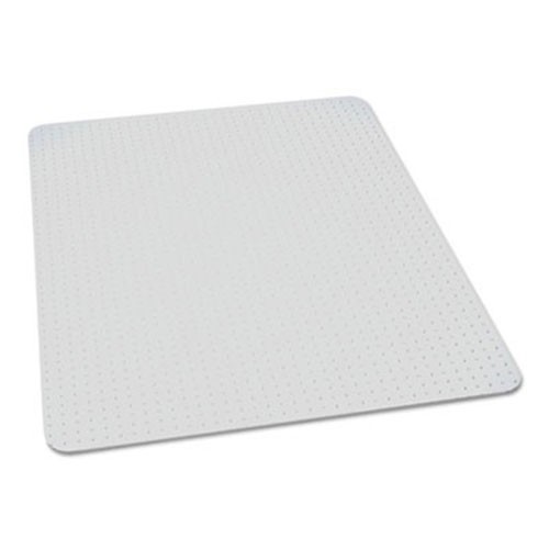6568330 60 X 60 In. Skilcraft Chairmat Low To Medium Pile Carpet, Clear