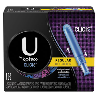 15949 U By Kotex Click Compact Tampons, Regular