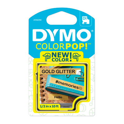 2056090 0.5 In. X 10 Ft. Colorpop Label Maker Tape, Gold