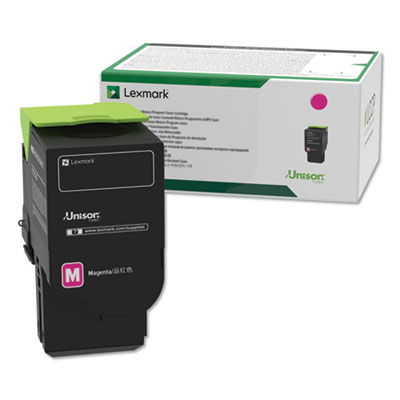 Lexmark C2310M0 1000 Page Yield Magenta Toner Cartridge, Magenta